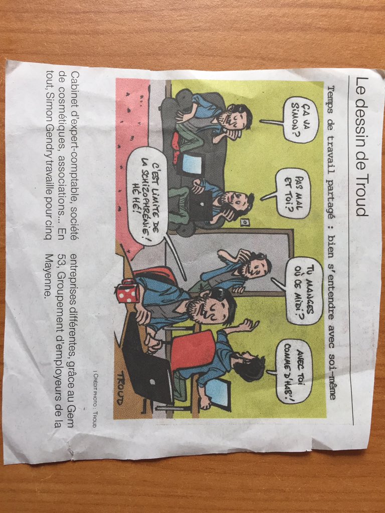 MaugeaisH's tweet photo. @MayAge53 travail en temps partagé vu par Troud #Mayenne #GroupementdEmployeurs #GEM53 https://t.co/TeFjohlD4f