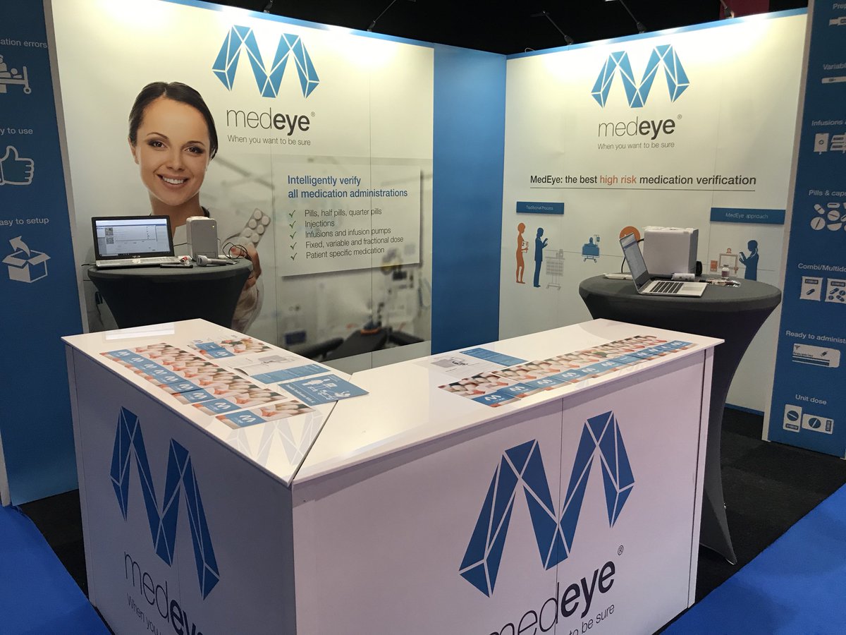 MedeyeUK's tweet photo. Great day at the Clinical Pharmacy Congress yesterday. Last day today to come over at stand F60 to learn more about medication safety at the bedside powered by AI  #whenyouwanttobesure #medicationsafety #CPCongress https://t.co/vgjAWxxc8Q