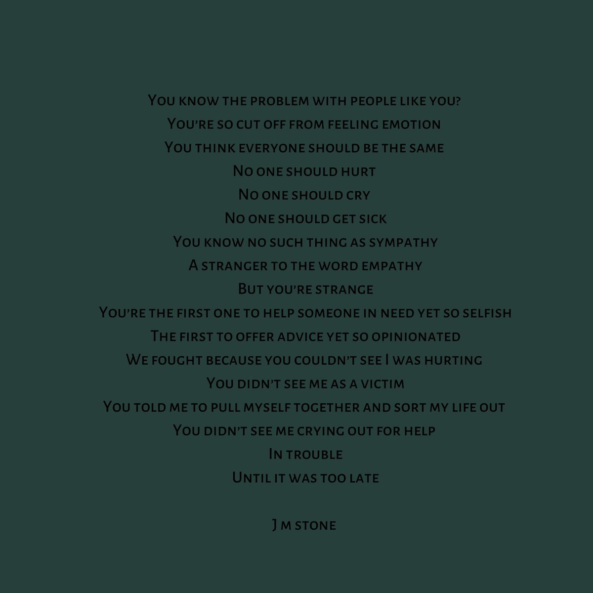 JessStone's tweet photo. The trouble with you https://t.co/XfMO9iiCag
