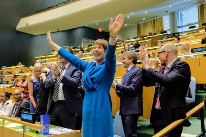 geoUSnato's tweet photo. Congratulations #Estonia4UNSC for the security council seat! Well deserved. Georgia will have a trusted ally and a true friend in the top position at the UN ♥️ Everything is possible if you have a clear vision and determination https://t.co/tLoWPIe7Gc