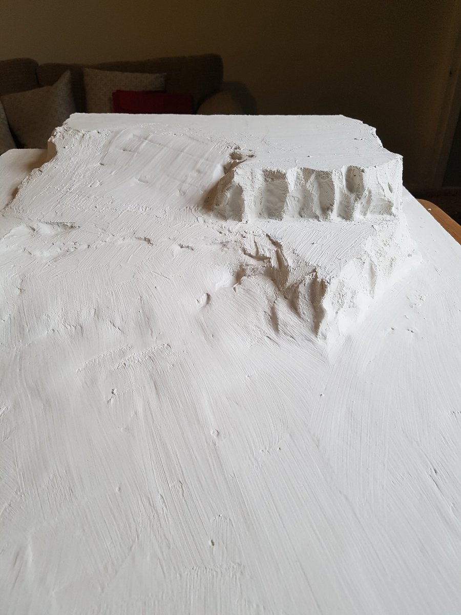 serpicko999's tweet image. Weekend number 2 of our Roman Battlefield Build.  The boys and i have &apos;sculpted&apos; the surface and highlighted the rock faces.  Now to with initial painting with base colours.  With a 7 and 4yrs old assisting this should be fun! #historicalwargaming #wargaming #terrainmodelling