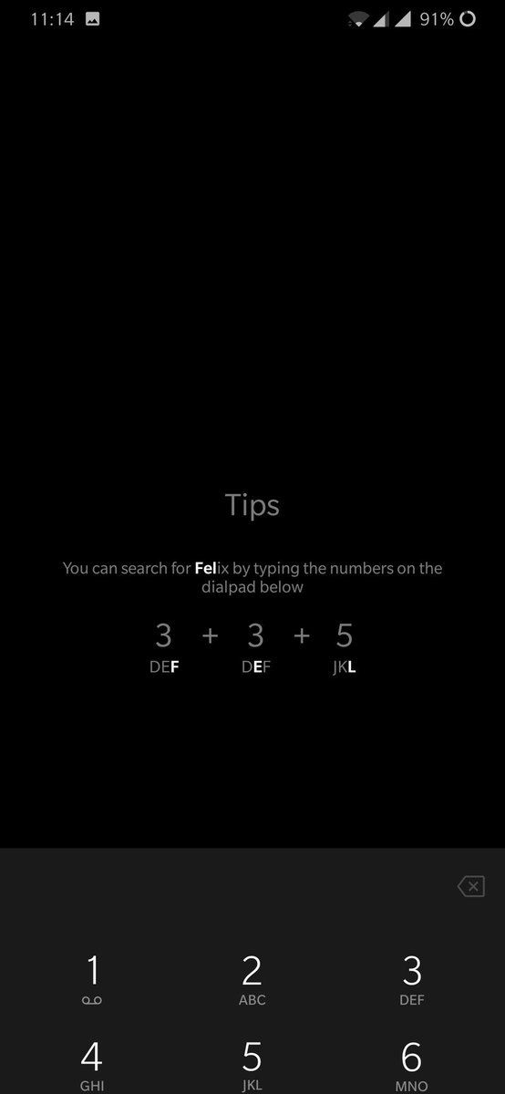saalimshamim's tweet image. #OnePlus_Support please help me in removing tips from dialer section