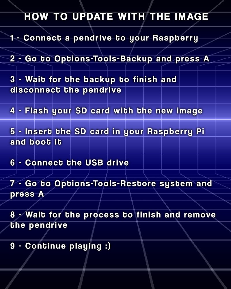 tripware_dev's tweet photo. #Blast16 1.0.5 released! Image only, no USB update. A couple of bugs fixed, and 3 new features: continue game (= autosave/autoload), integer scaling, and new loading screen while game starts.

See full changelog and update instructions attached. https://t.co/U0CeuMm1n3
