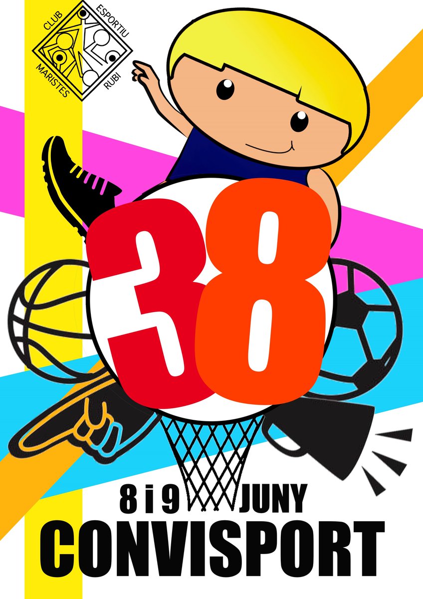 Bon i assolellat dia🌞! Benvinguts a la 38ena edició del Convisport! 
Aquests són els primers partits del matí:
Futbol Sala Benjamí D⚽️
Bàsquet Mini Femení A 🏀
Bàsquet Mini Femení B 🏀
Bàsquet Preinfantil 🏀
Bàsquet PreMini Infantil 🏀
Handbol Aleví A🏐