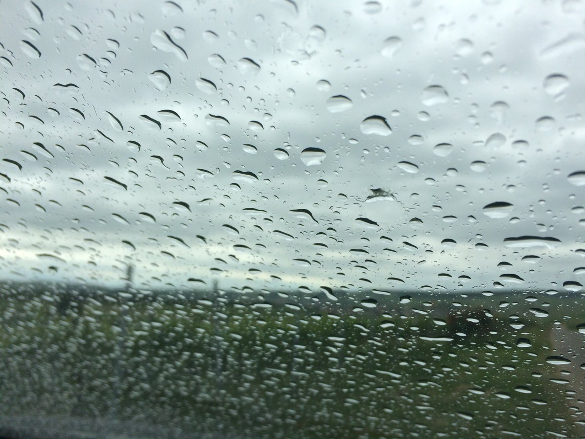 So ein Regenschauer ist auch schön.