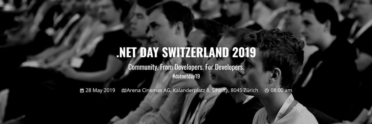azurezurich's tweet image. We are excited to announce the official #dotnetday19 aftermovie!! Watch it now on buff.ly/2JZXDJU