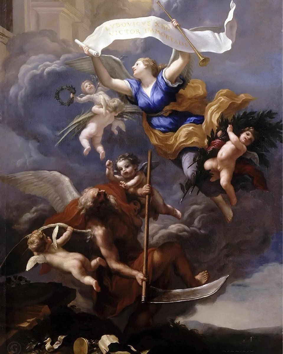 The triumph of the era of Louis XIV.
Dated: 1663.
By Baldassare Franceschini.