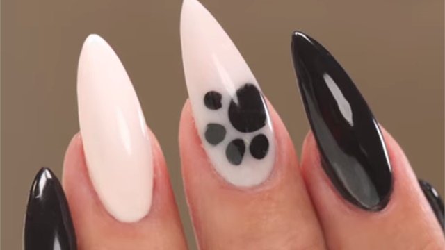 8. Paw Print Nail Art Inspiration for Dog Groomers - wide 3