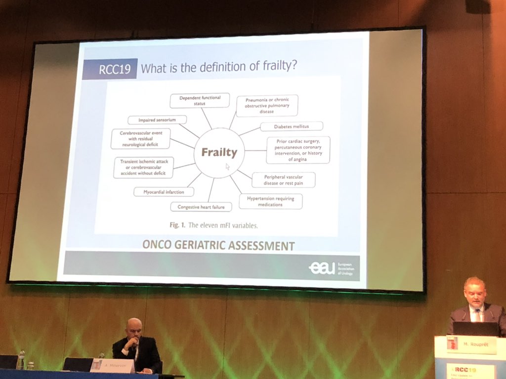 James Manners (@mannersurology) on Twitter photo Interesting talk by <a href="/MRoupret/">Morgan Roupret</a> about the impact of frailty on RCC. This fits very well with the creation and integration of our innovative surgical frailty team @RBCH_NHS Interesting talk by <a href="/MRoupret/">Morgan Roupret</a> about the impact of frailty on RCC. This fits very well with the creation and integration of our innovative surgical frailty team @RBCH_NHS