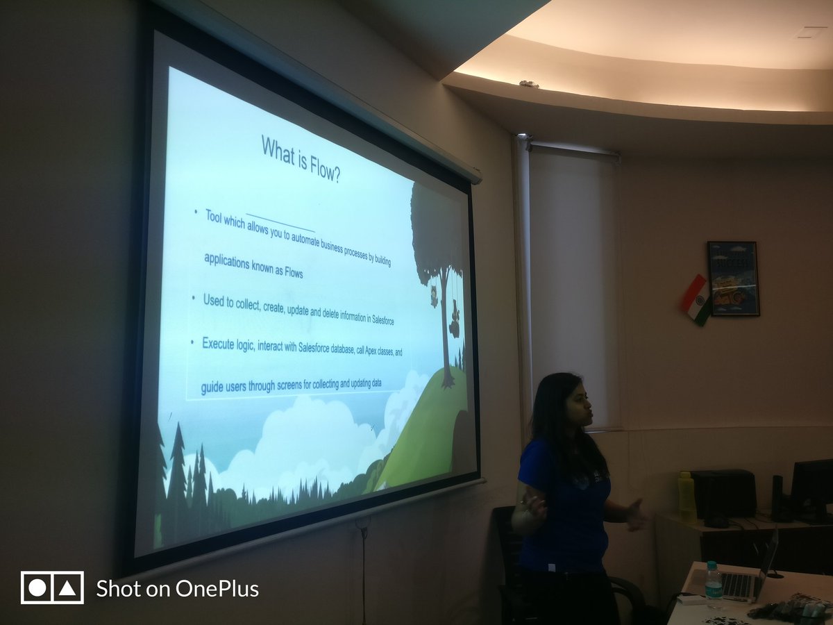 AkashDeepArora1's tweet image. Session on #LightningFlowBuilder by @Somyakrishna12 @FaridabadUser @SF_GZB_WIT #FaridabadUser #GZBWIT #BeASalesforceChamp 🌩️