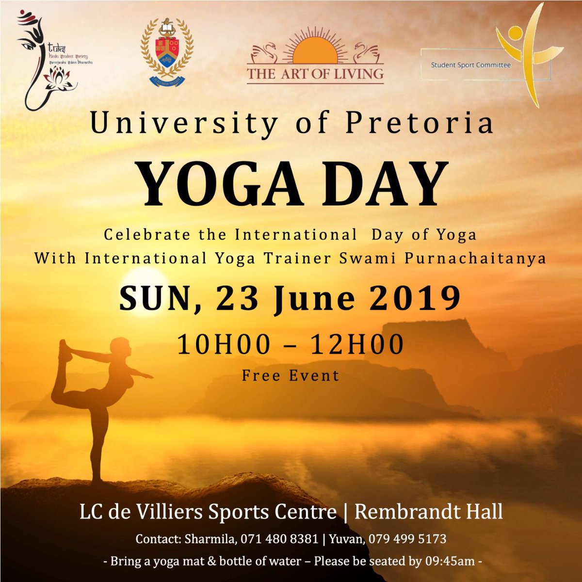 Art of Living SA (@artofliving_sa) on Twitter photo 