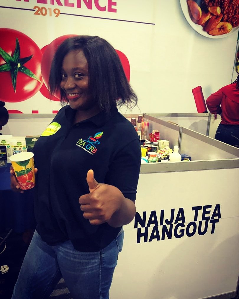 jeromesophia6's tweet photo. Your Tea girl was busy all week serving hot tea,ice tea,selling different types of tea & promoting a better quality Tea culture in Nigeria at TDWC hosted by @Kaffydancequeen.
Of course I teamed up with my amazing tea partner on this @tamelatea
#teaorbng #naijateahangout https://t.co/AcNoReDRo4