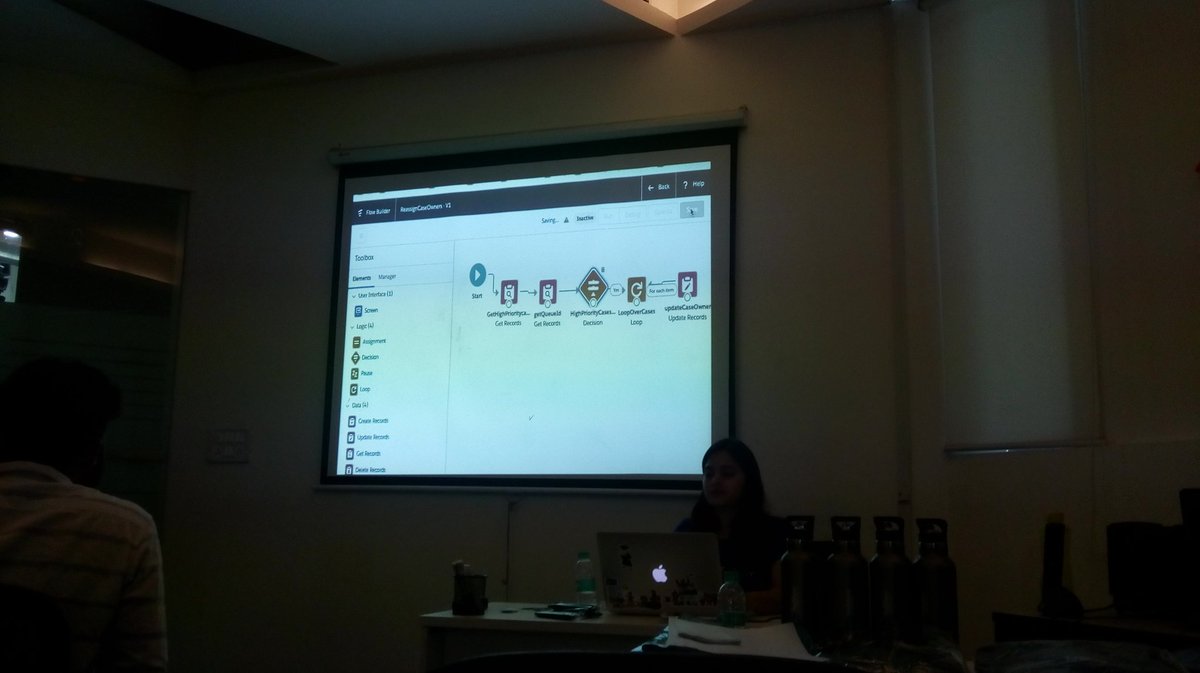 RituGarg026's tweet image. Live demo on #LightningFlowBuilder by @Somyakrishna12 #launch a #flow using #processbuilder #FaridabadUser #GZBWIT #BeASalesforceChamp
@SF_GZB_WIT @FaridabadUser #Salesforce
#TrailblazerCommunity