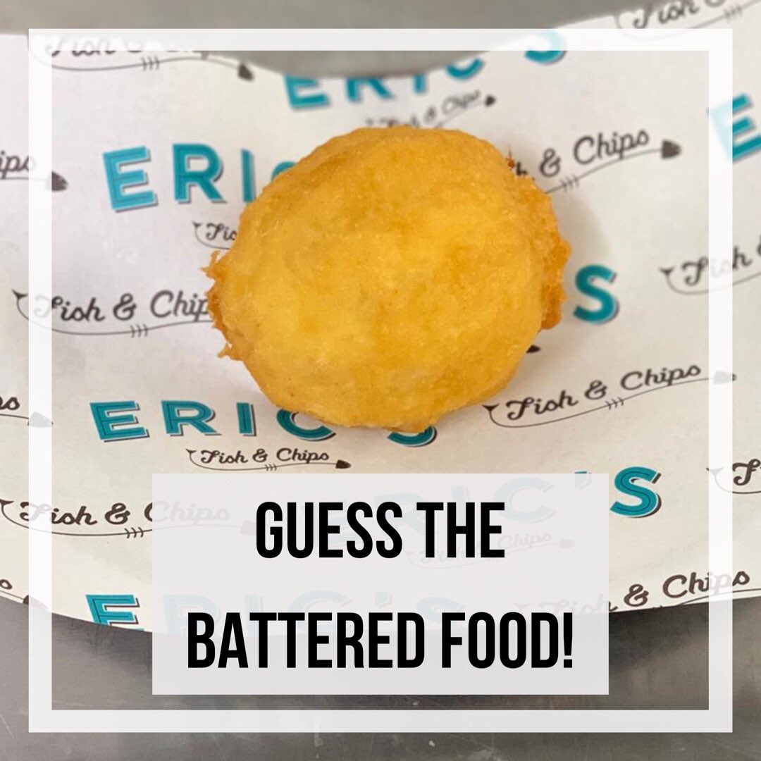 We’ve been at it again, battering different foods! Can you guess what this is?

To be in with the chance of winning a £10 voucher all you have to do is comment below with what you think we’ve battered in this picture! Winner will be contacted Mon 17th June. #batteredfood #norfolk