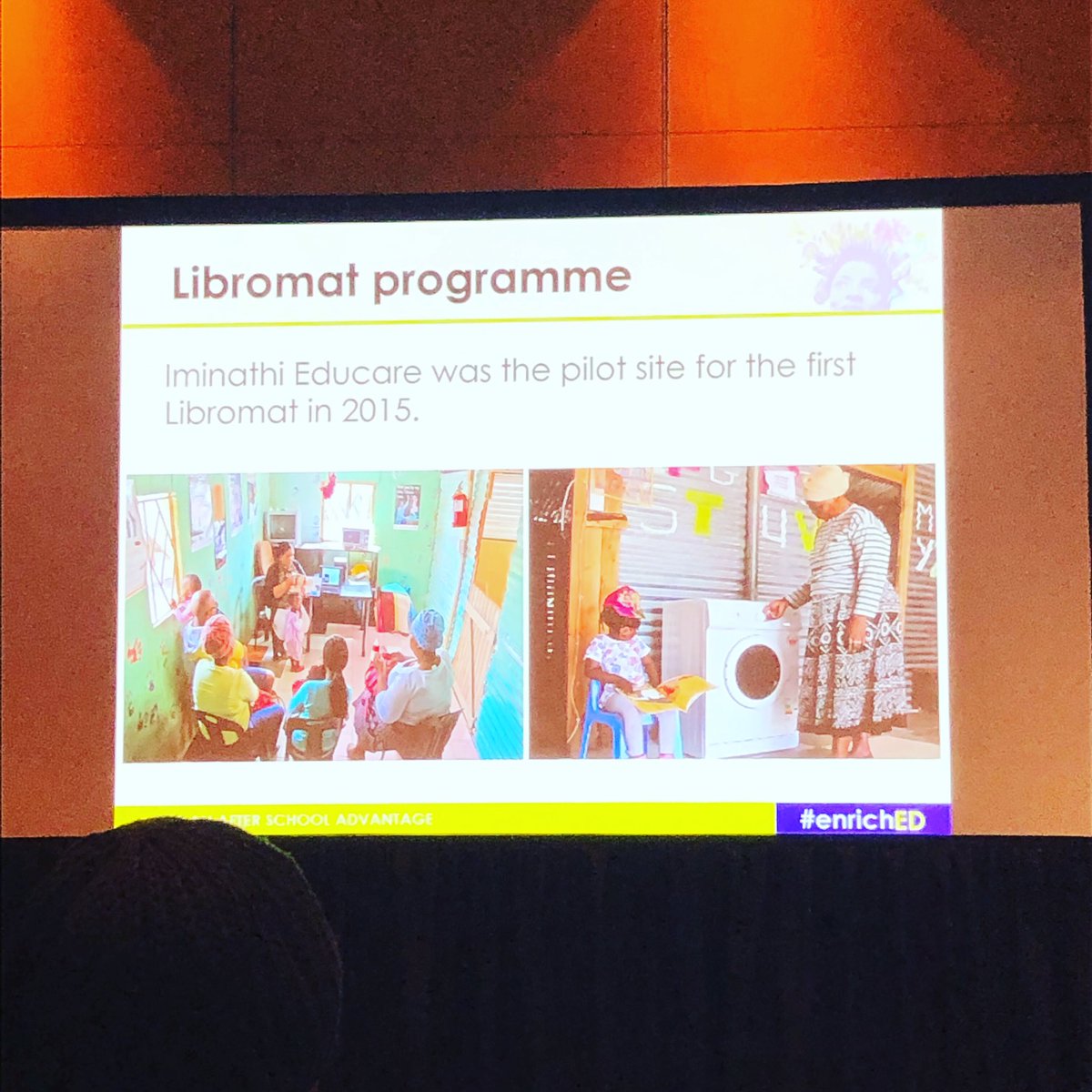 What a brilliant idea!!!Come to do the laundry with your children and spend time sharing books with your child!  It includes a literacy tutor to help parents who struggle to read.
Thank you @enriched2019!
#gratitude #changinglives #enrichED #amoyo