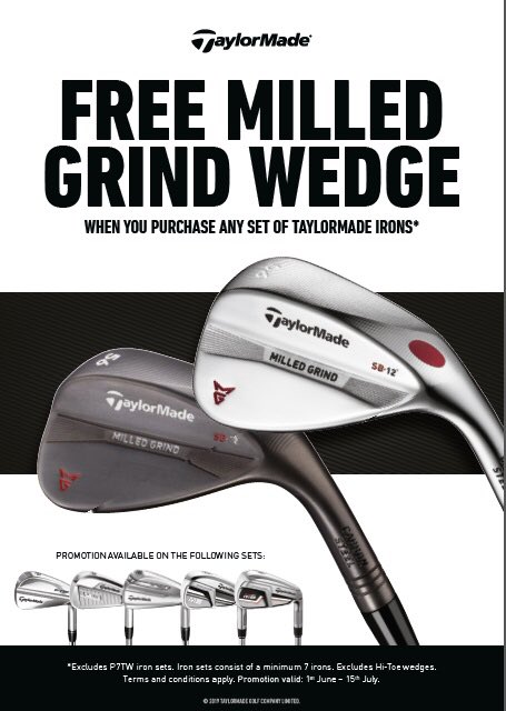 Speak to one of our PGA Professional Staff about this amazing offer from @TaylorMadeGolf! Why not use Trackman Technology to custom fit a set of irons and take advantage of this promotion! #TeamTaylorMade #teamtrackman #improveyourgame