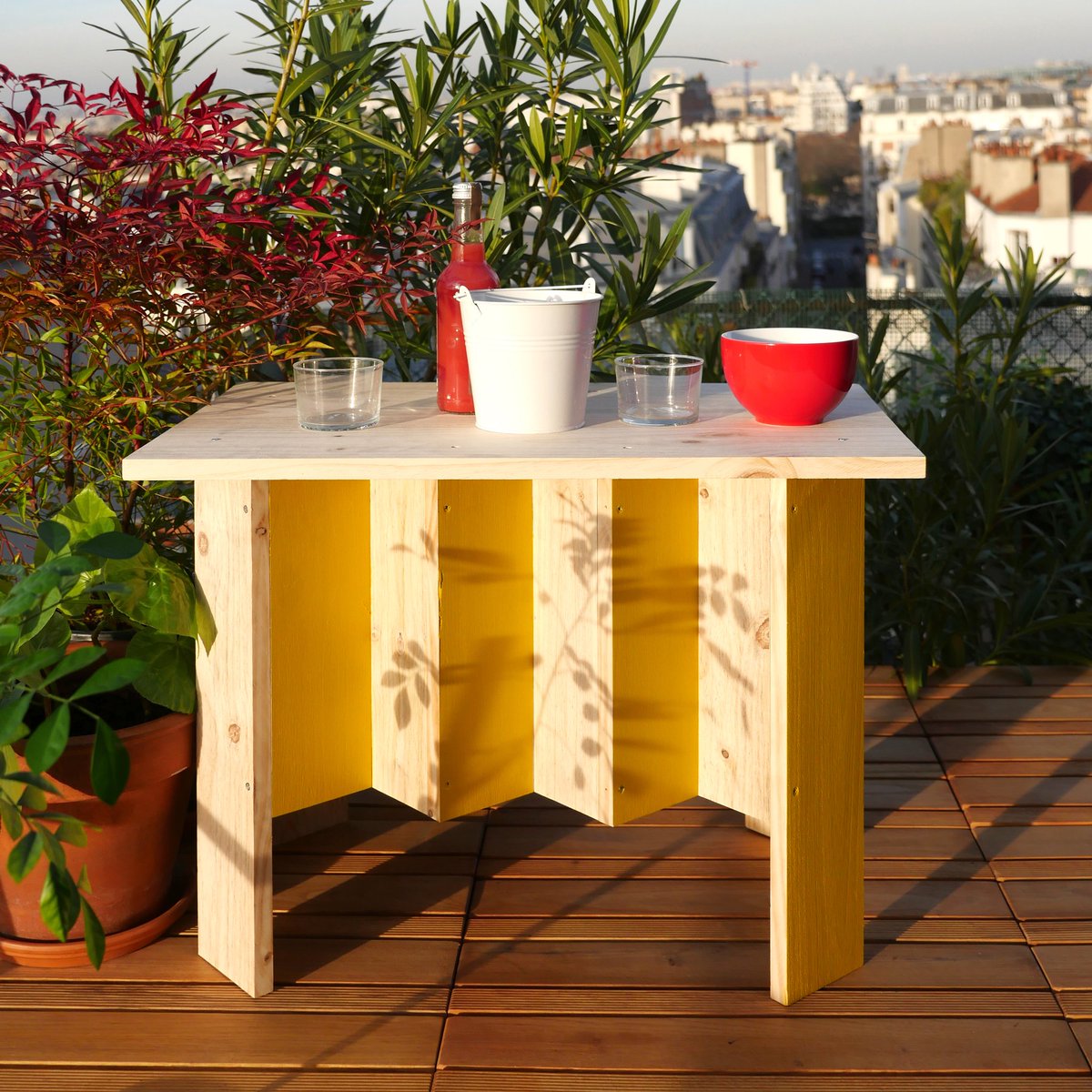 Table basse #1heure1objet