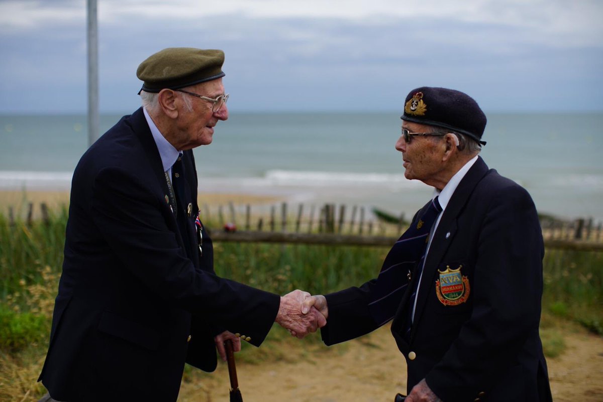 TODAY at 6 on BBC2 # DDay Return to the Beaches. Hear Jack and Eric’s story. Please share