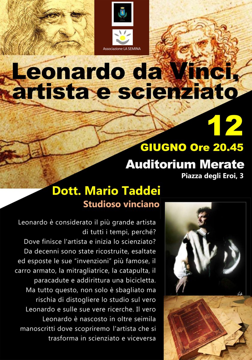 redmade's tweet image. Leonardo da Vinci: dove finisce l'artista e inizia lo scienziato? 🎨🧬
Attraverso la ricerca storica e la ricostruzione con le più moderne tecnologie, @MarioTaddei72 e La Semina ci guidano nell'affascinante mondo di Leonardo
redmag.it/leonardo-vinci…
#arte #cultura #Brianza #Merate