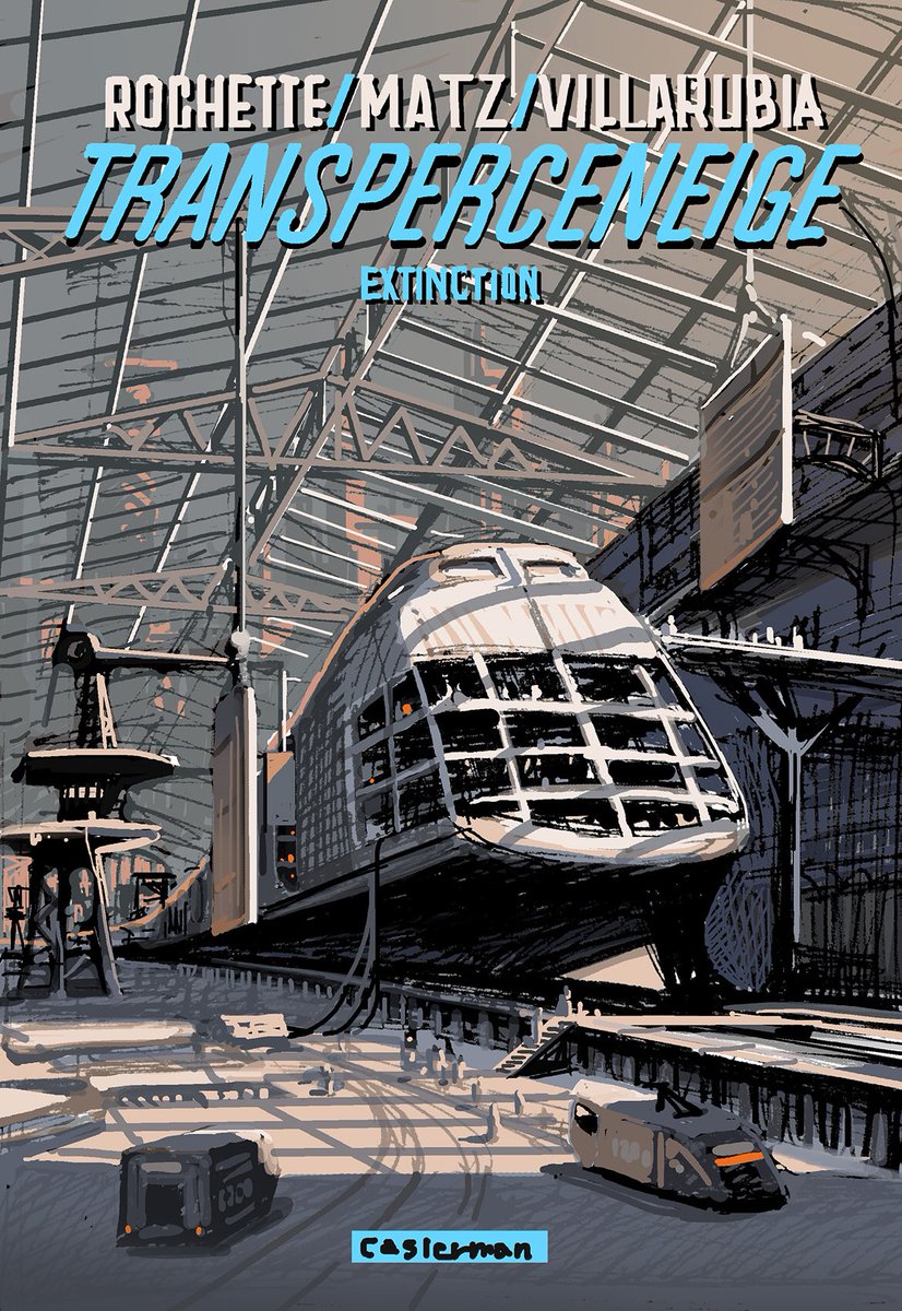 Dans une autre vie on m’a demandé d’imaginer la couverture du dernier Transperceneige de Jean-Marc Rochette! Fun comme exercice !