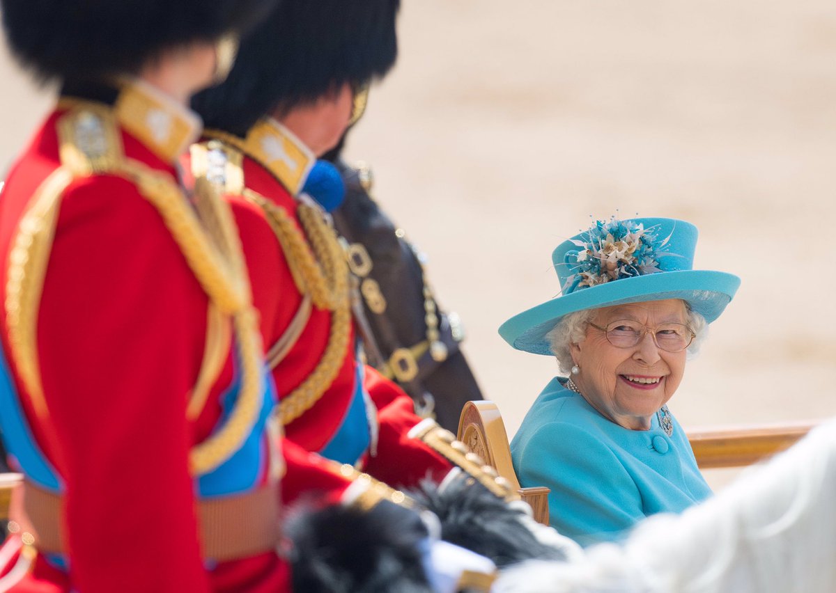 Today is Her Majesty The Queen’s Official Birthday!

The Queen’s actual birthday is 21 April but is officially celebrated in June with #TroopingtheColour, which has marked the official birthday of the British Sovereign for over 260 years. Find out why: bit.ly/1MxqXXp