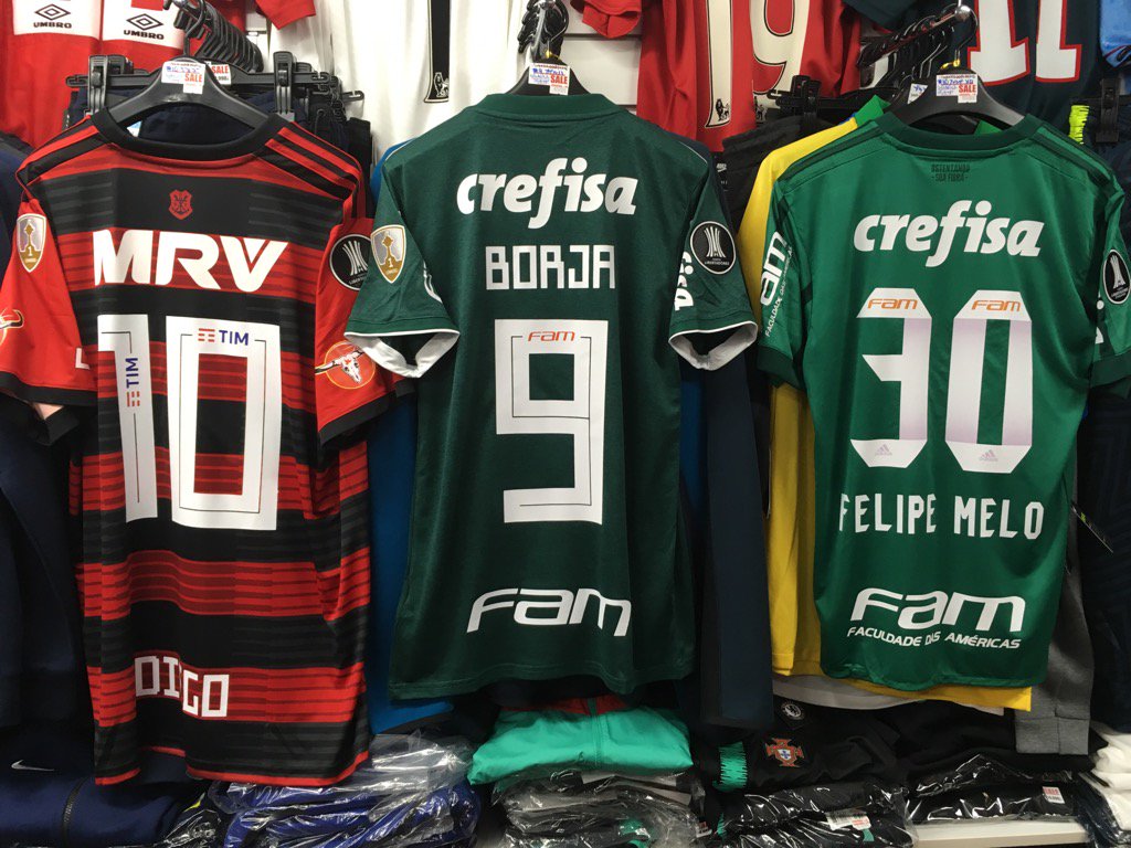 サッカーショップfcfa 実店舗open ブラジル 直輸入 南米ユニフォーム入荷 下記全て リベルタドーレス パッチ入り フラメンゴ 18 Home ジエゴ パルメイラス 18 Home ボルハ パルメイラス 17 Home フェリペ メロ 等