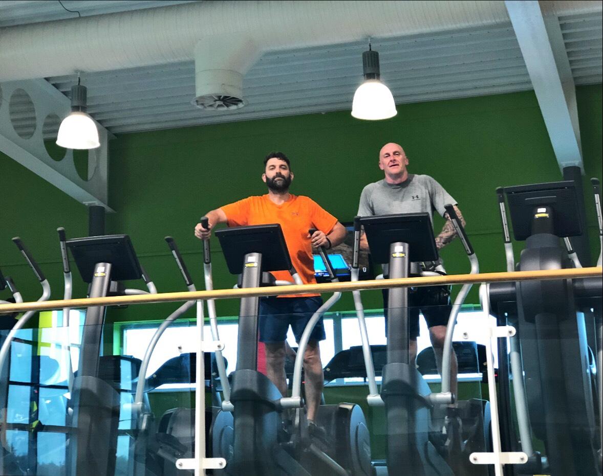 National Bestfriend Day!!
Dave and Simon have been best friends for many years. They have been coming to the gym together ever since Bannatyne opened their Norwich West Club. They push and motivate each other through each and every session.  
Keep it up guys! Great Work 👍