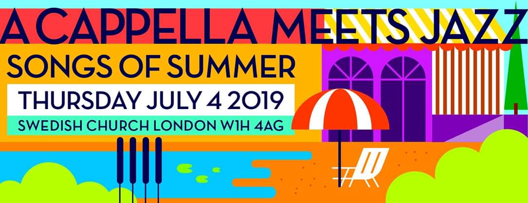 Offbeat and Alle Choir London are back with a glorious mix of summer music. 
This year with special guests - The Guardian Angels. 

Tickets available at: eventbrite.co.uk/e/a-cappella-m…
Free entry for under-16s.
* Doors open at 19.00 and the music starts at 19.30.