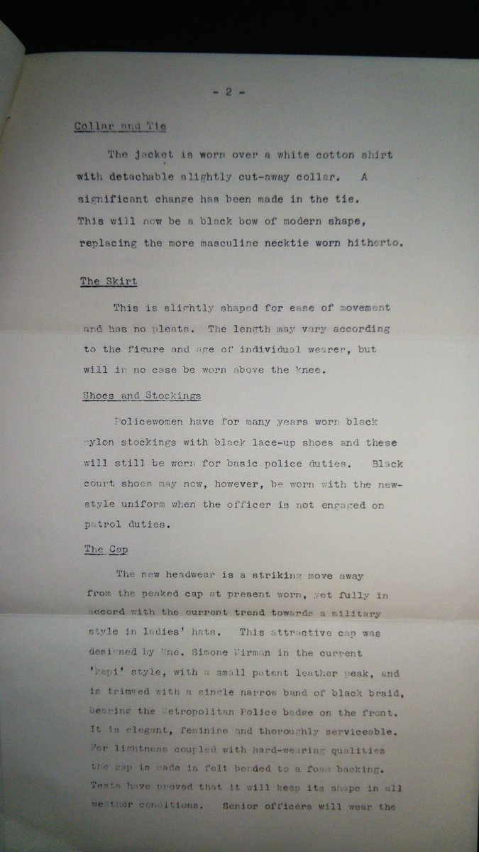 MPSHeritage's tweet photo. Today marks the fortieth anniversary of the death of the couturier Norman Hartnell. Here's the press release for his new uniform for Met women from 1967... #Hartnell40 #MetWomen100 #100YearsStrong https://t.co/qt81yEqJ46