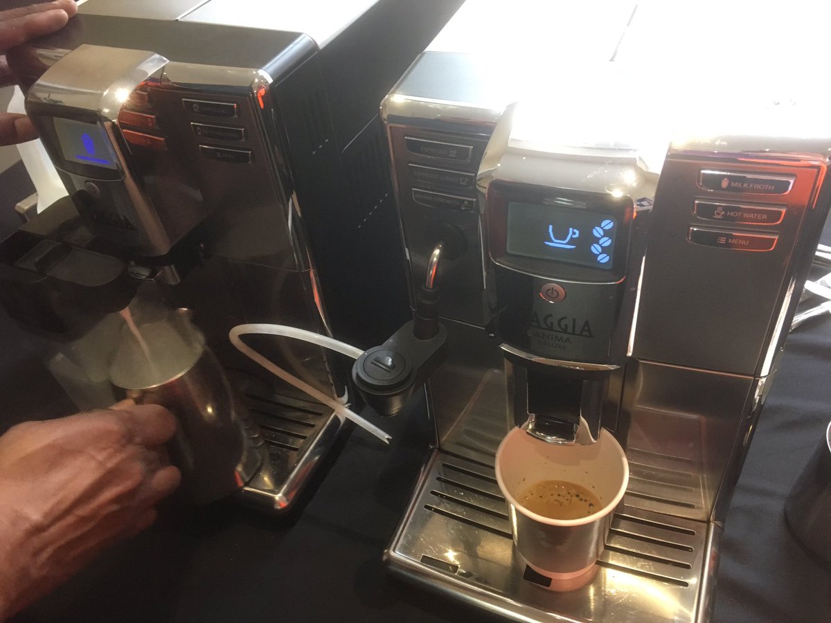 Coffee break! One of the many brilliant sponsors of the fab <a href="/wellandfest/">Welland</a> is #Gaggia! Did you know their UK base was in #Elland @calderdale #calderdale