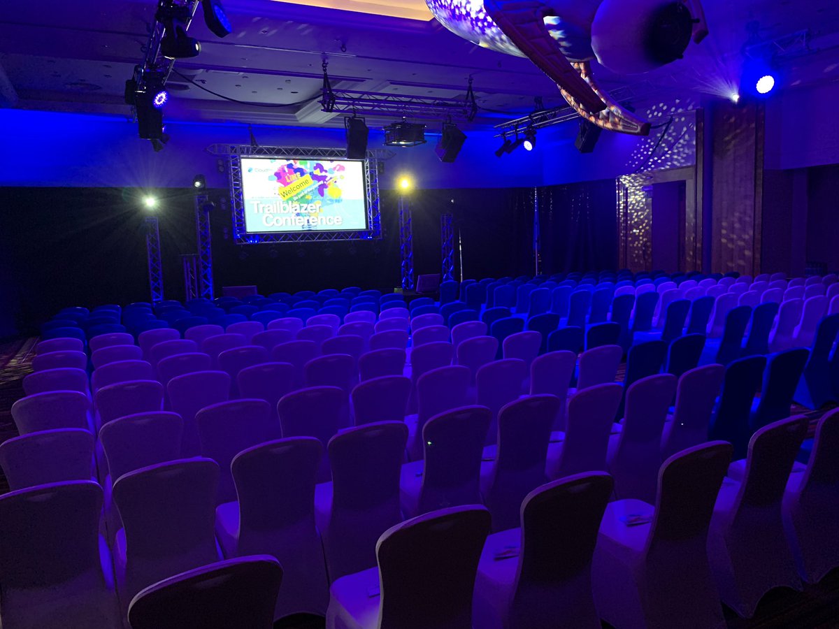 JPDewing's tweet photo. @CloudfmUK are about to begin their first ever ‘All Staff’ Summer Conference 2019 in the Midlands., with over 300 people. There are going to be some fantastic surprises and I can’t wait to see everyone’s faces 😁 #Cloudfm #dotherightthing #faciltiesmanagement https://t.co/ZipXlp9iCh