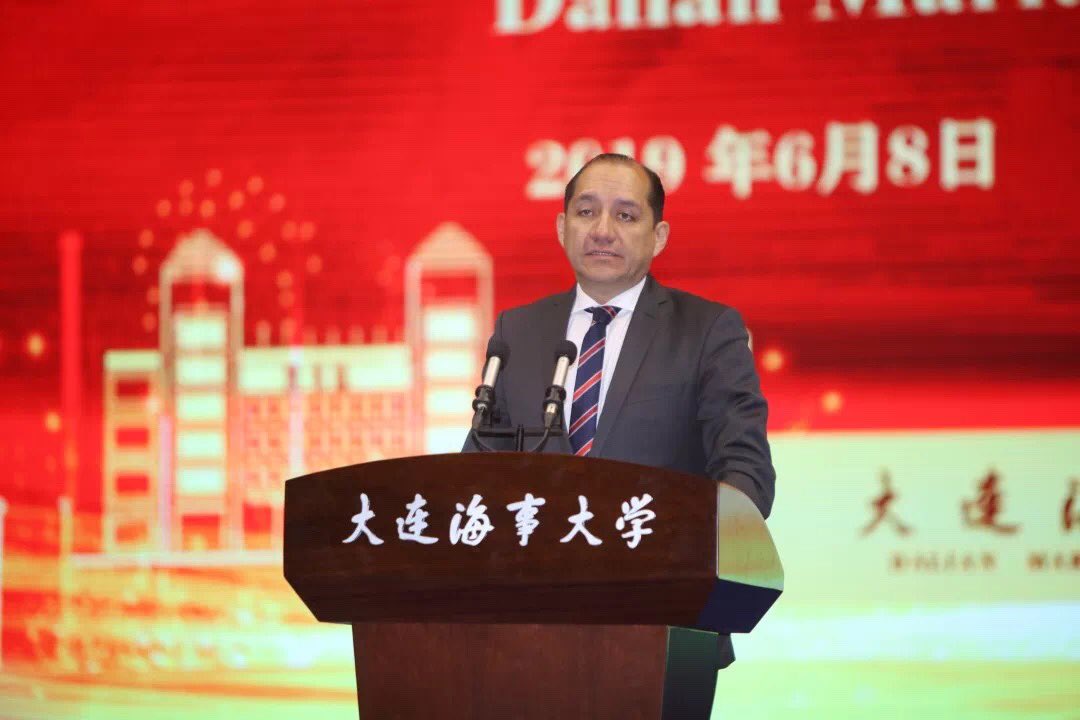 110th Anniversary of China’s Higher Maritime Education and #DalianMaritimeUniversity: Ambassador Carlos Larrea highlighted the importance of looking towards the Pacific and promoting maritime connectivity #LaFranjaYLaRuta <a href="/CancilleriaEc/">Cancillería del Ecuador 🇪🇨</a> <a href="/beltandroad1/">study of #BeltandRoad,Covid19, Delta, TCM, EP</a> <a href="/Produccion_Ecu/">Ministerio de Producción</a>