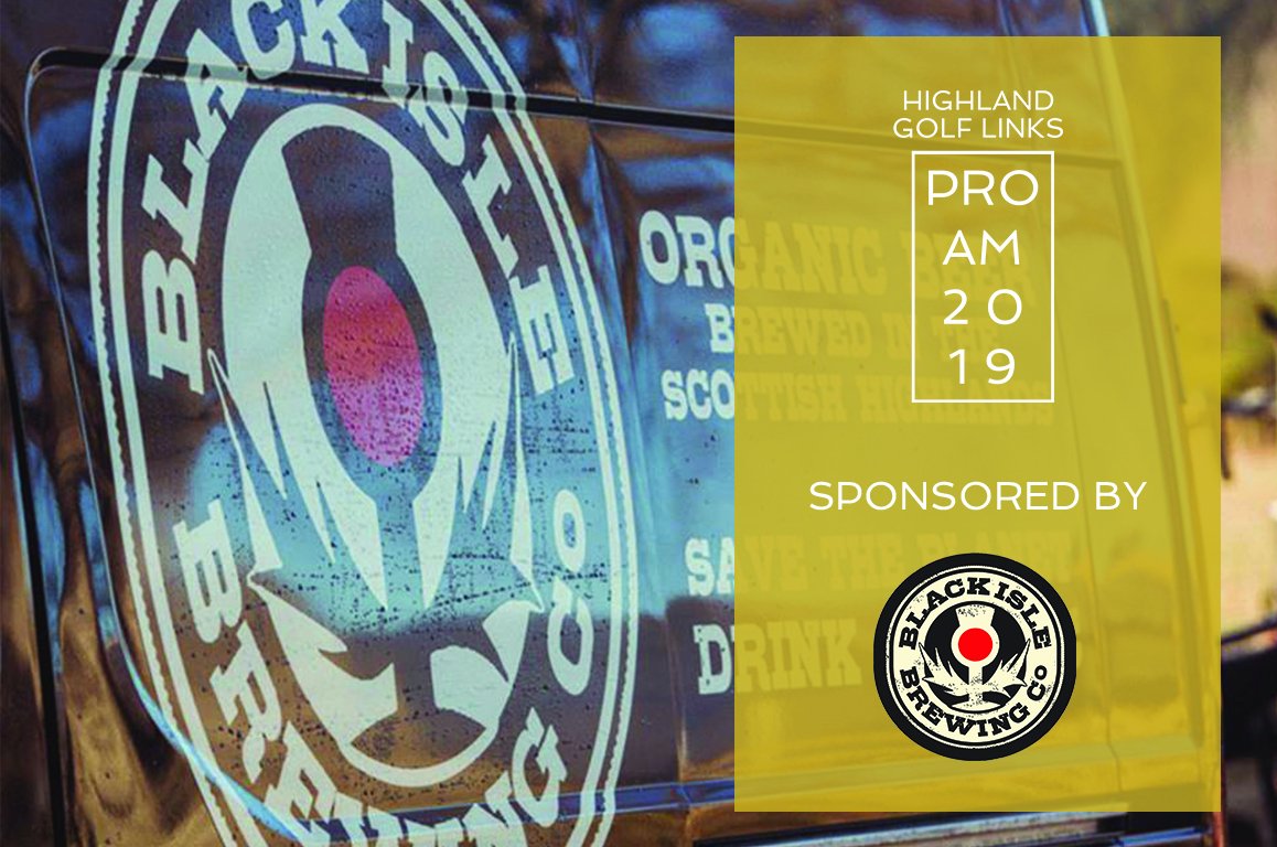 Enjoy tasting some world-class beers from the finest organic malt and hops – grown without chemicals – from 2019 Highland Golf Links Pro Am sponsor, <a href="/BlackIsleBeer/">Black Isle Brewery</a>: blackislebrewery.com #2019hglproam