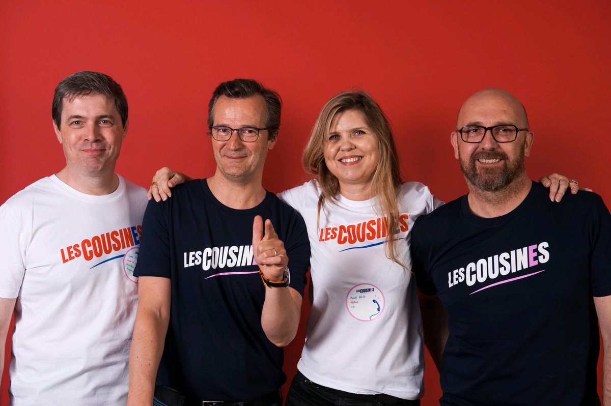 calllescousins's tweet photo. On me dit dans l oreillette quil se passe quelque chose de Smart entre @GroupeBPCE  et #lescousines #lescousins #asuivre https://t.co/9tpsWbL6wl