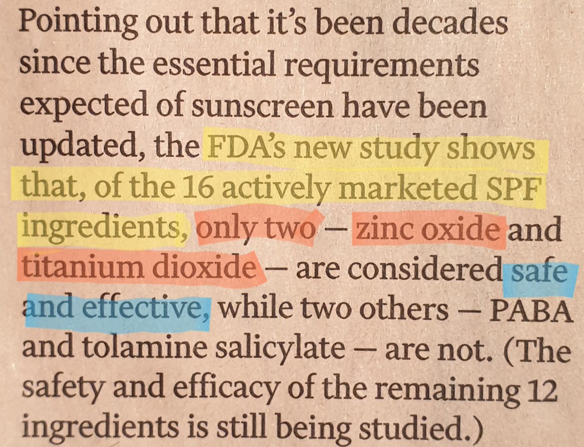 SOLYPH_OFFICIAL's tweet photo. Are you using right sunscreen product for safe and effective protection? Articles from Financial Times. #solyph Face The Wild SPF50 PA++ sunscreen uses these ingredients!! Check out more detail at https://t.co/hoXIz7tXdR https://t.co/XGMJ4DVoSP