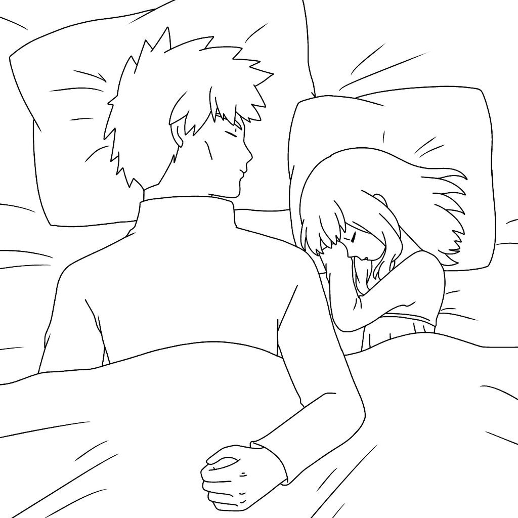 おふきいも 膝抱っこに次いでよくさせる構図の添い寝アカヒカ T Co Skazbgucp7 Twitter