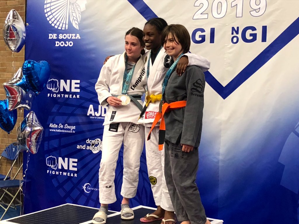 Silver in Bournemouth 🥈🙌. Great fight in the final against a fantastic and very talented competitor. Nice work girls 👍🔥 #BJJ