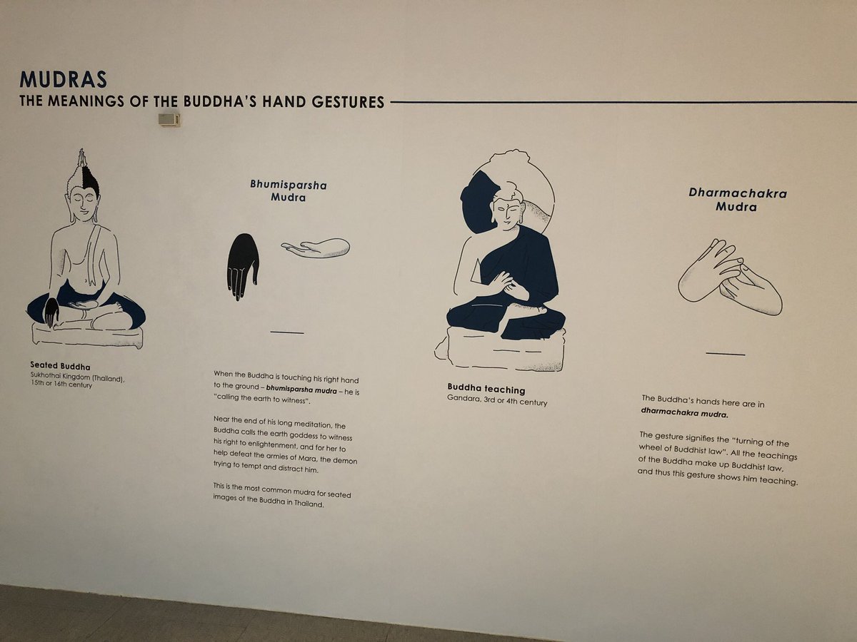 petriajokinen's tweet photo. Do you know what various budha’s hand positions mean ? #ACN #asiancivilizations museum #Singapore https://t.co/HAoSq9QR1R