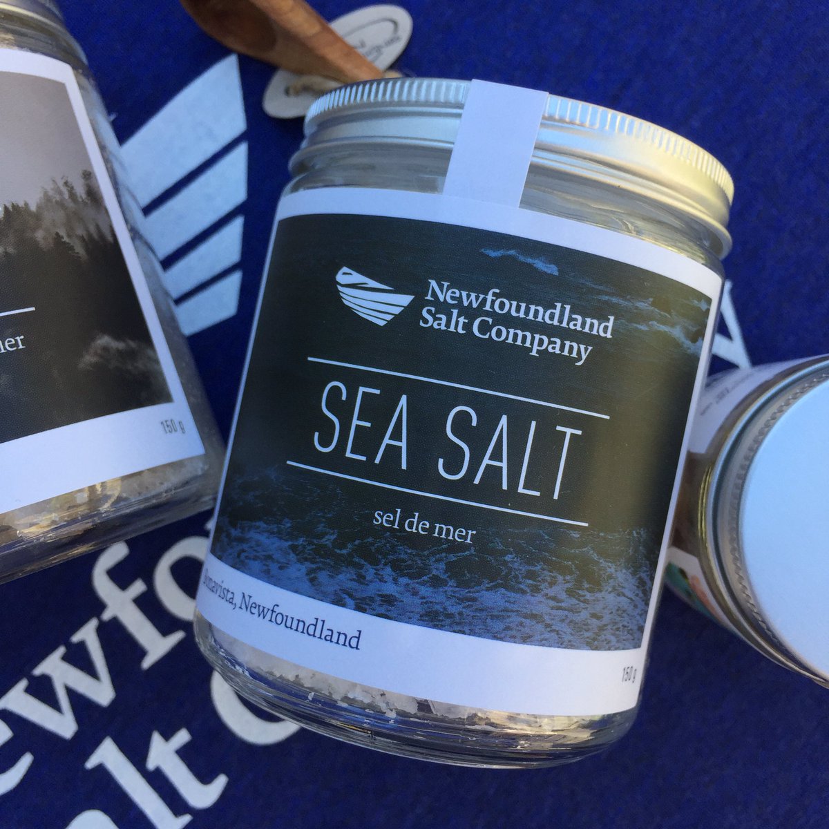 DandyLionTO's tweet photo. A quick trip to Newfoundland to visit with family and friends... and to bring home treats from Newfoundland Salt Company!

#NewfoundlandSaltCompany #BestSaltEver #ThanksPeter https://t.co/hrL9B8dhcS