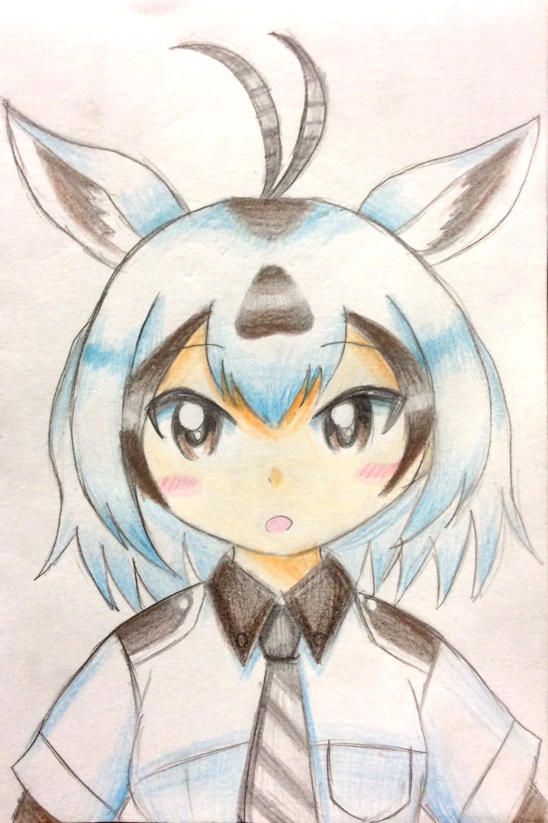 けものフレンズ アラビアオリックスちゃん けものフレンズ クワックス 逃走中新たな始まり編 のイラスト