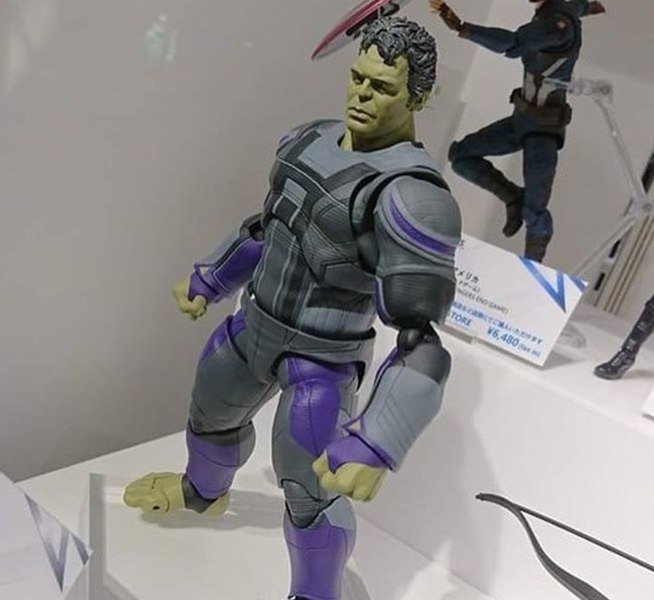 MarvelousNews's tweet photo. #WF19 @Avengers: #Endgame #SHFiguarts #Hulk Figure From @TamashiiNations
https://t.co/TUqZh4d80N https://t.co/saVllUY6zg