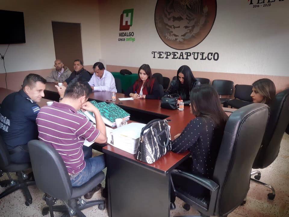 Comparece ante integrantes de este Ayuntamiento el secretario de seguridad pública municipal Juan David Rico Fierro.