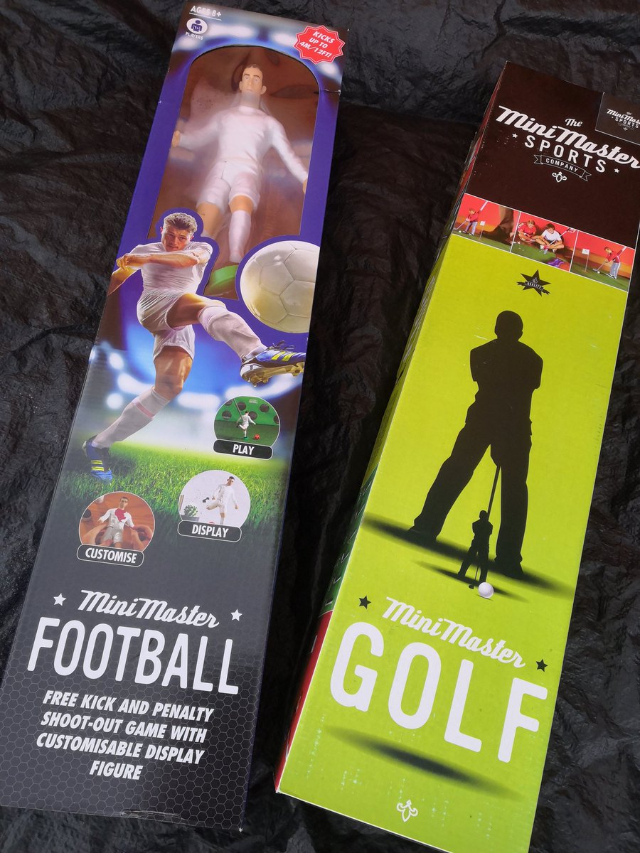 toyologist's tweet image. Gonna get to play some @MiniMasterSport footy and golf tomorrow #OTA2019