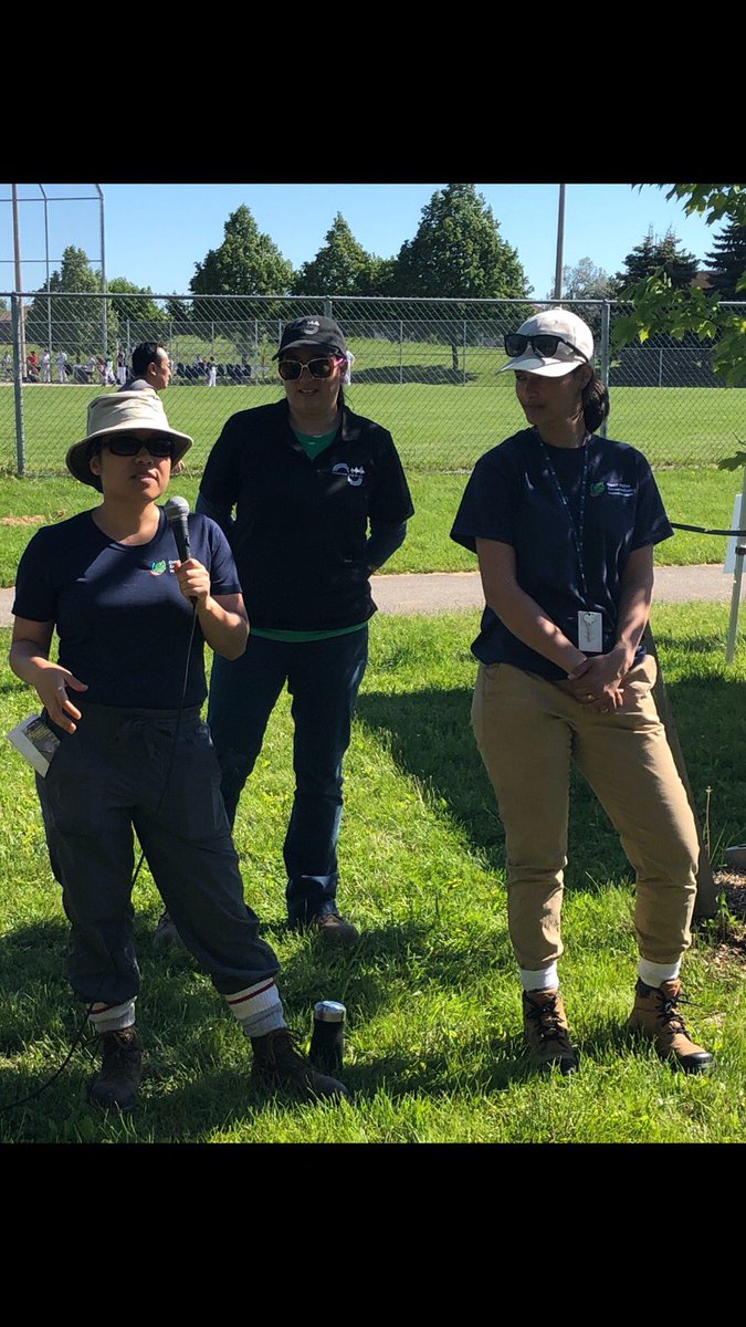 forestscanada's tweet photo. At the Forest Recovery Canada @Rogers #GiveTogether Volunteer Day in Mississauga. 120 Rogers volunteers are here to plant 360 trees &amp; shrubs and perform an invasive pull. Thank you @CVC_CA for partnering with us today! #ForestRC #GiveBack https://t.co/AlUAseZEb4