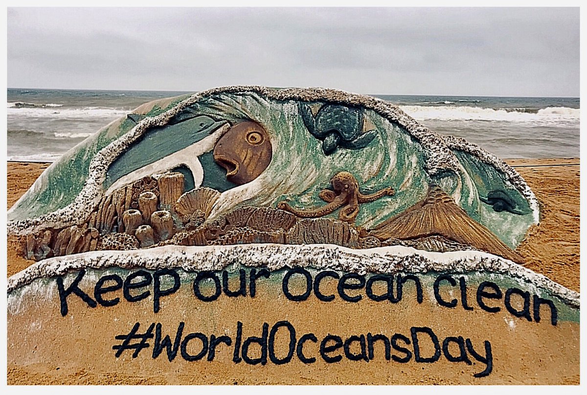 im_rupeshroy's tweet photo. On #WorldOceansDay #KeepOurOceanClean https://t.co/HvYCEi6DOD
