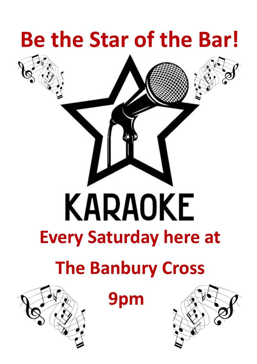 Best karaoke in town tonight! <a href="/banburynews/">Banbury Guardian</a> <a href="/Banburyshire/">Banburyshire Info</a> <a href="/BanburyBID/">Banbury BID</a> <a href="/banburytoday/">BanburyToday</a>