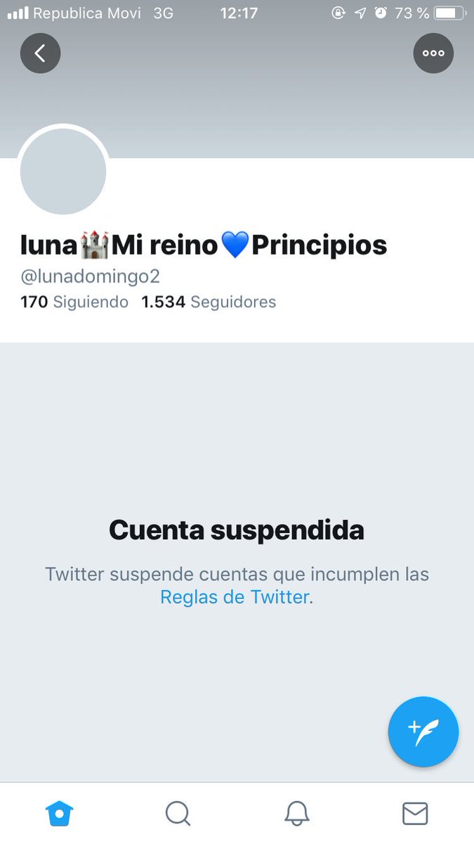 raquel_moce's tweet photo. Otra cuenta que suspenden por derechos de autor, esta vez le ha tocado a Charo ๐ค๐ก https://t.co/0CWaiTS82q