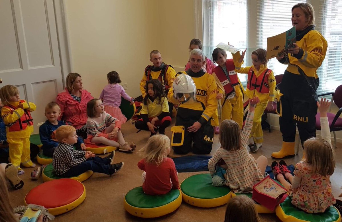 Our wonderful <a href="/DunbarLifeboat/">Dunbar RNLI Lifeboat</a> crew reading #JuliaDonaldson stories to the children - and giving some safety tips! 

#loveFamilies #loveCoastword #CoastwordKids #CoastwordFest2019 #Dunbar #DunbarTownhouse #EastLothian #EastLothian #EastLothianKids #EastLothianKidsActivities