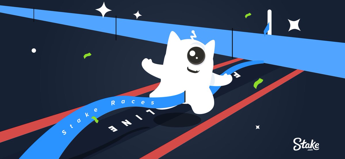 💰 $5,000 Stake Race happening in less than 2 hours! This massive 1 hour event will begin at exactly 12:00pm GMT and will have 100 winners! Don't miss out on this Race because there's a lot more at Stake than ever! 5 people who Retweet this post are winning a BTC prize! #stake