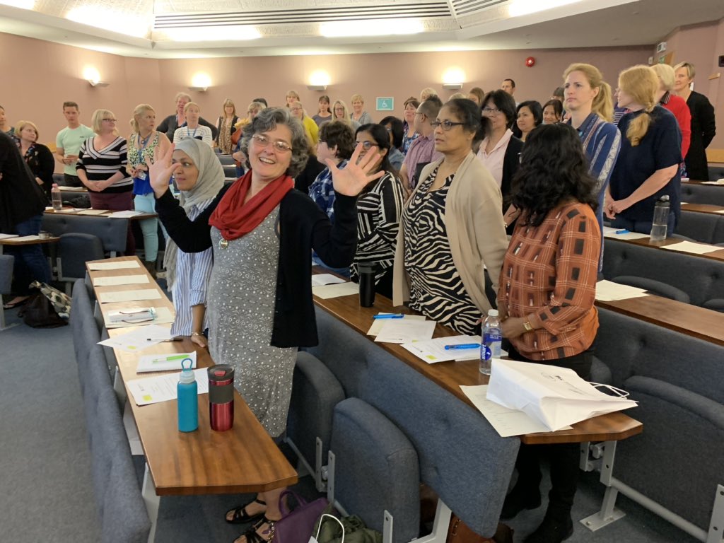 RCHTPeriopEd's tweet image. The wonderful Donna Hogan talking about Learning from excellence. Making us all stand up! #PPEG #PeninsulaPerioperativeEducationGroup #LearningIsGood #CPD